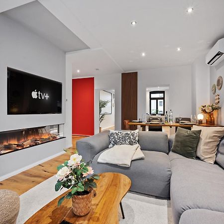 קמניץ Edler Wohnraum Schlossteich-Suite 3 Sz Mit Zwei Balkonen, Kaffeevollautomat, Kamin, Klima, Lift & Zwei Parkplaetzen מראה חיצוני תמונה