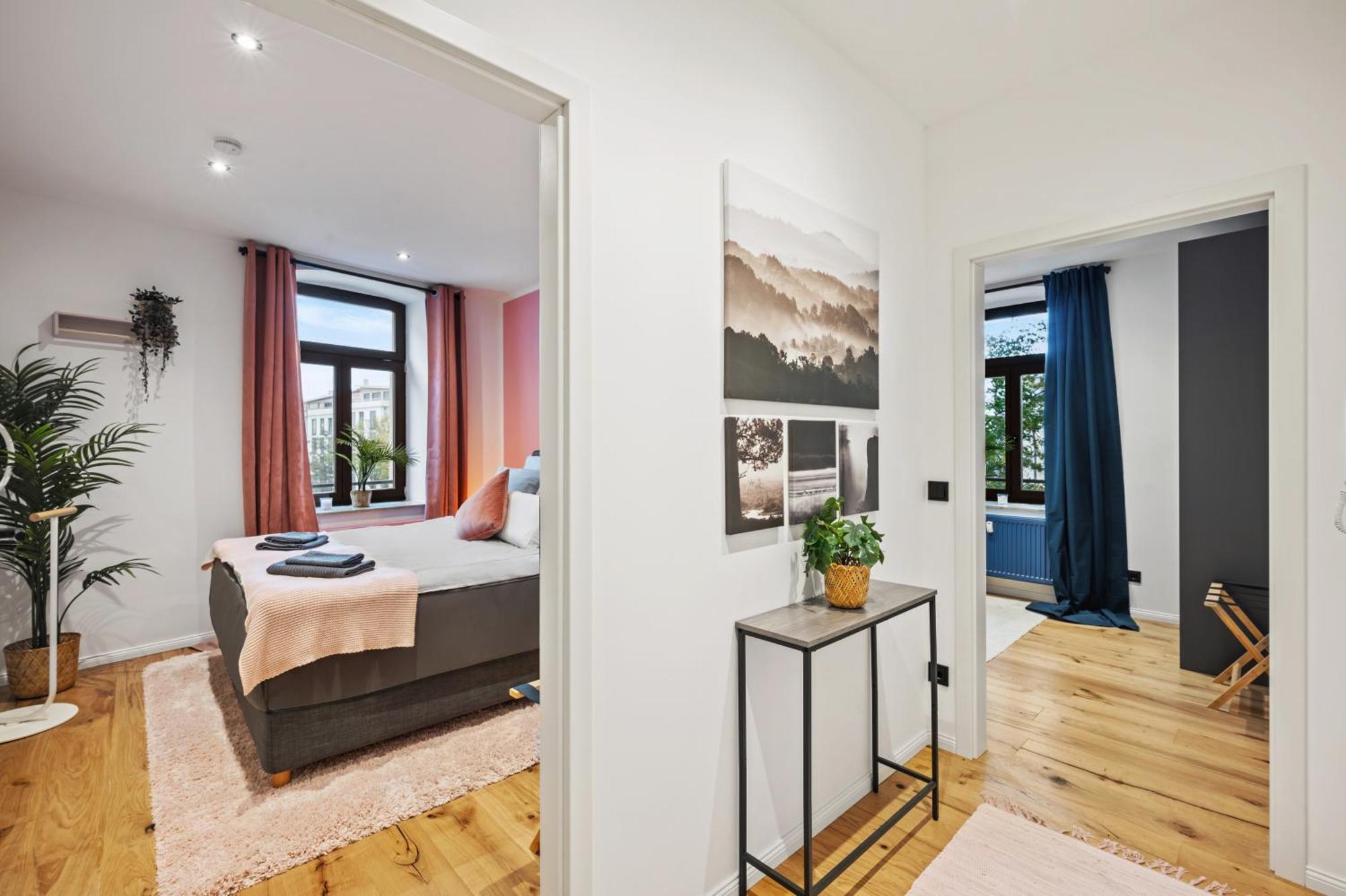 קמניץ Edler Wohnraum Schlossteich-Suite 3 Sz Mit Zwei Balkonen, Kaffeevollautomat, Kamin, Klima, Lift & Zwei Parkplaetzen מראה חיצוני תמונה